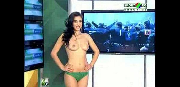  Goluri si Goale ep 8 Gina si Roxy (Romania naked news)